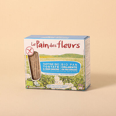 Cracker sarraí ecològic sense sal LE PAIN DES FLEURS 150g 