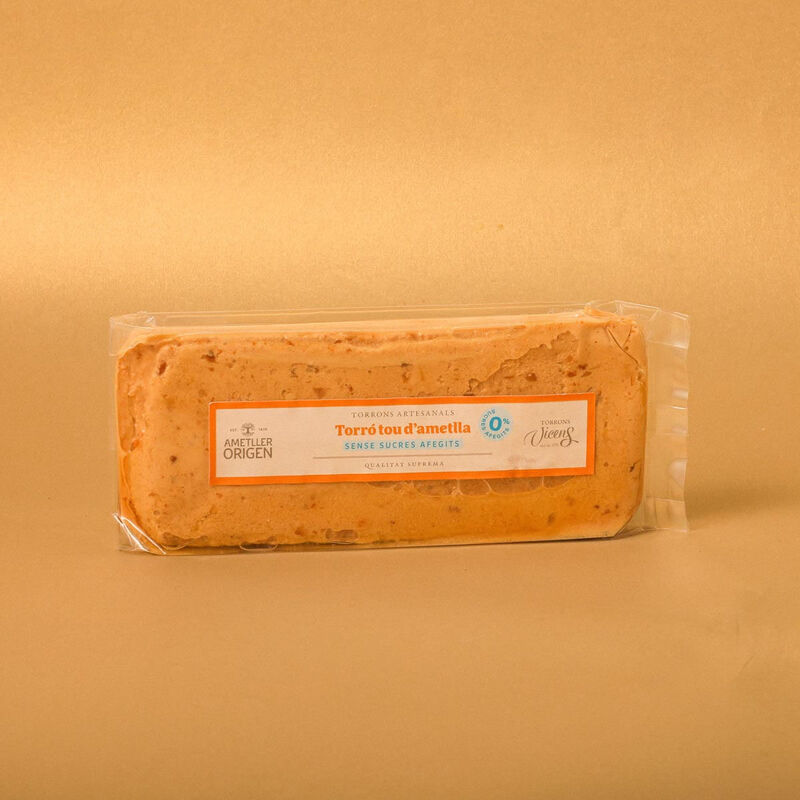 Torró tou d'ametlla sense sucre Ametller Origen 200g