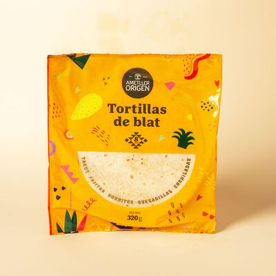Tortilla de trigo Ametller Origen 320g 