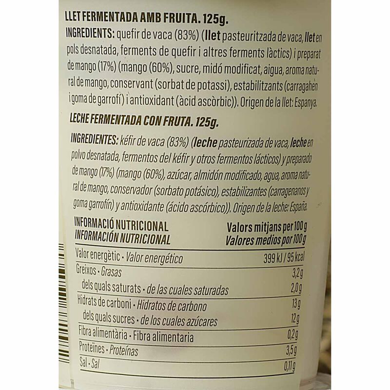 Kéfir de mango Ametller Origen 125g - 2uds.