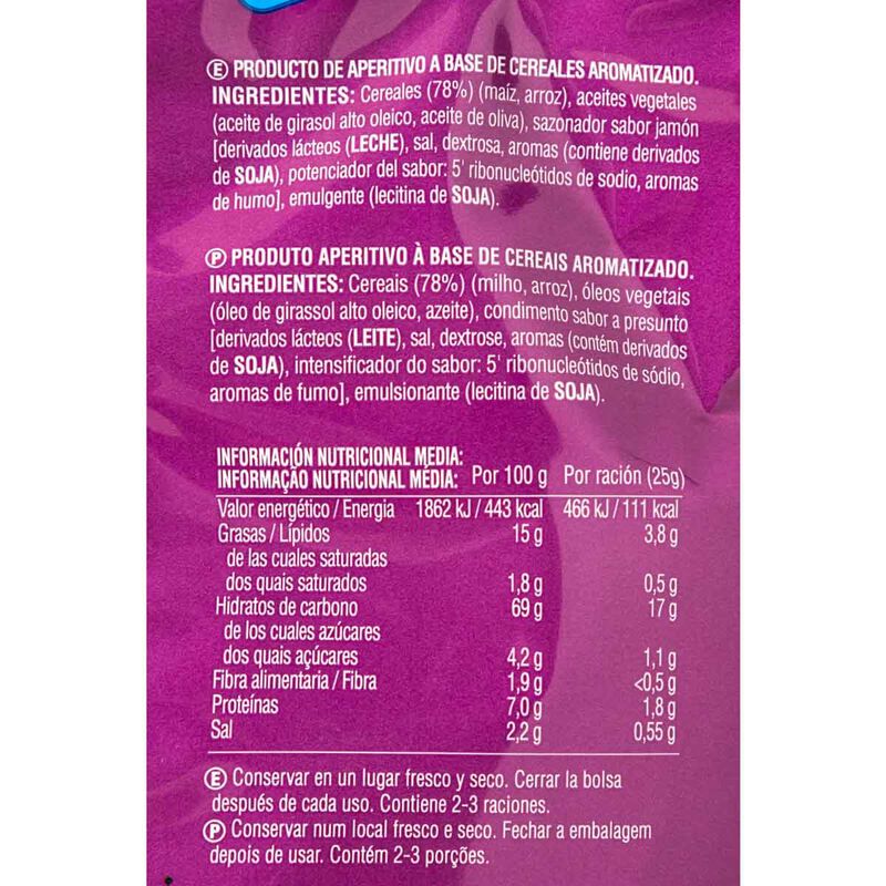 Tortitas maíz jamón ibérico Bicentury 70g 