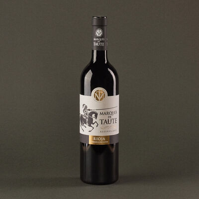 Vi negre reserva Marques de Taute 75cl D.O Rioja 