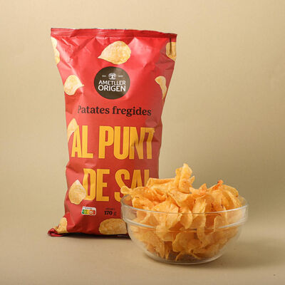 Patatas fritas punto de sal Ametller Origen 170g 