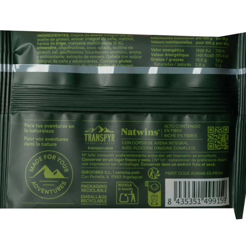 Granola cookie poma Natwins 38g 