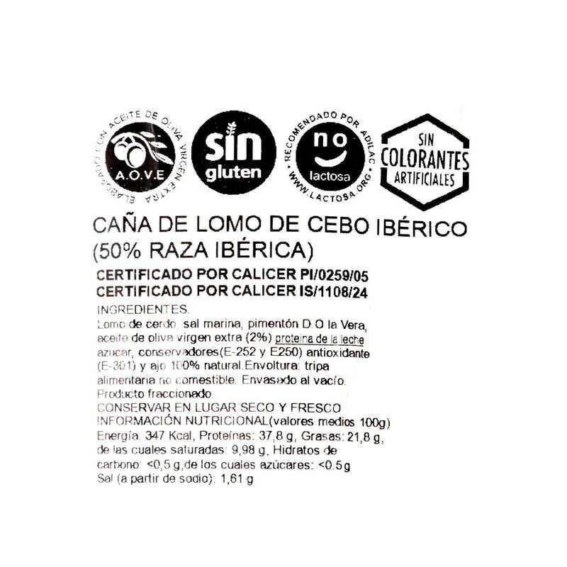 Lomo de cebo 50% Ibérico Ametller Origen by Arnall