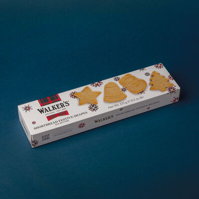 Mini galletas navideñas Walkers 150g 