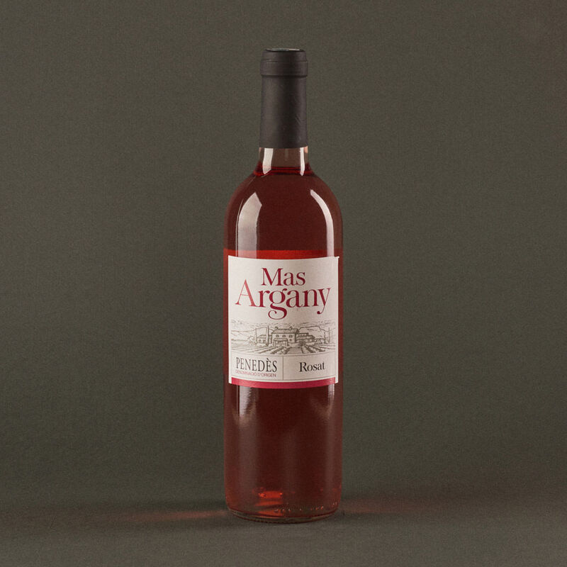 Vino rosado Mas Argany 75cl D.O Penedès 