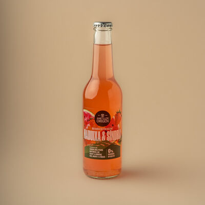 Refresco de fresa y sandía Ametller Origen 33cl. 