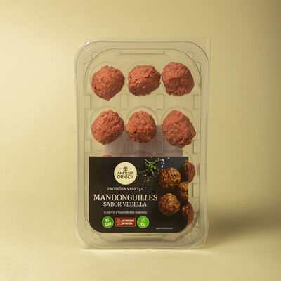 Albóndigas vegetales sabor ternera Ametller Origen 240g 