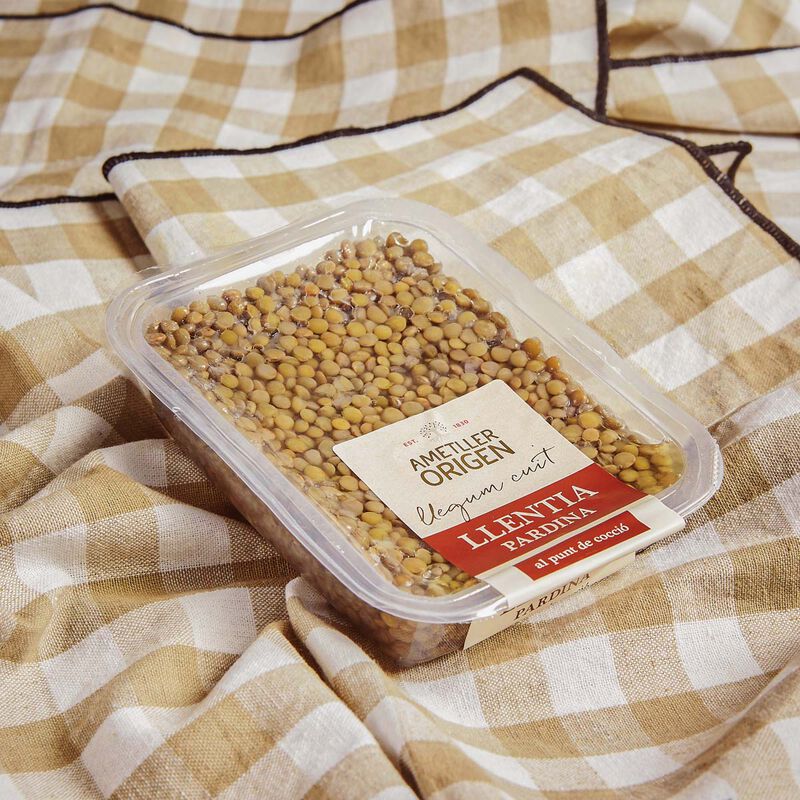 Lenteja cocida pardina Ametller Origen 250g 