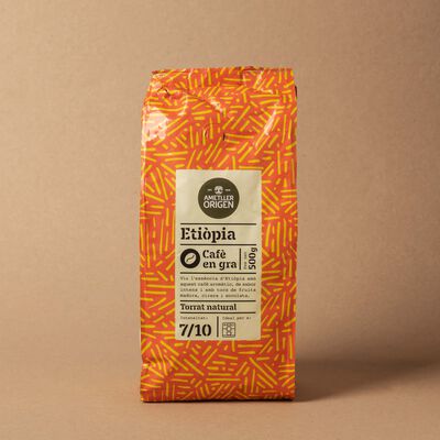 Café en grano 100% Etiopia Ametller Origen 500g 