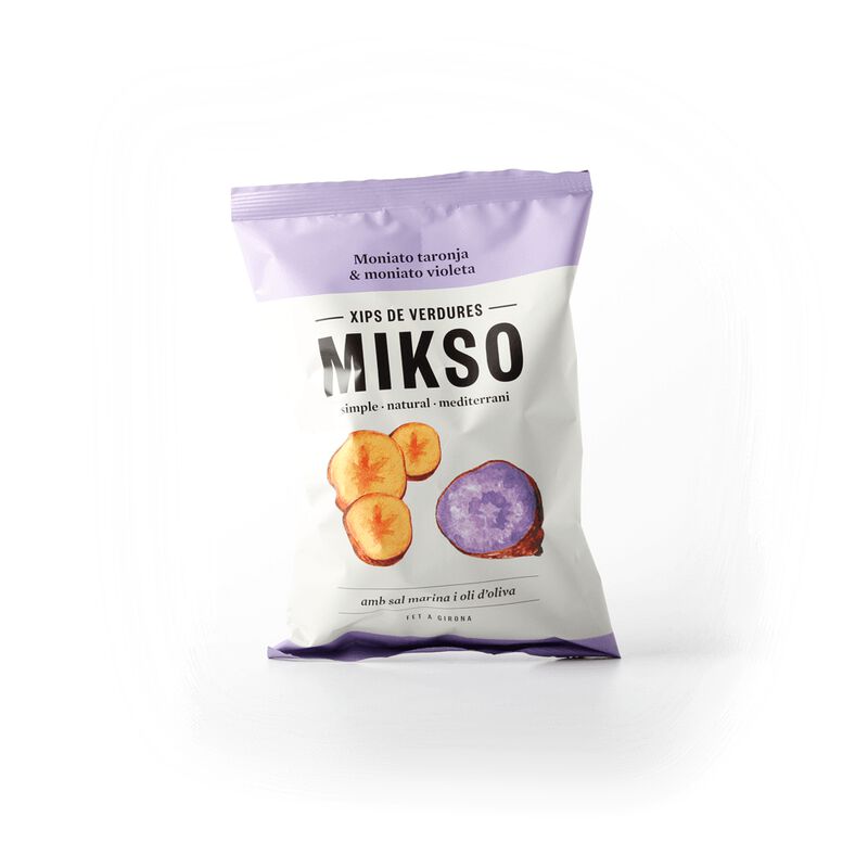Chips moniato naranja violet Marinas 85g 