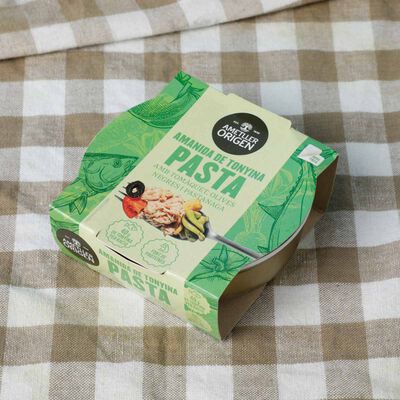 Ensalada de atún y pasta Ametller Origen 160g 