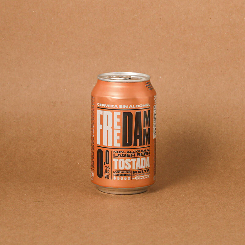 Cervesa en llauna Free Torrada DAMM 33cl 