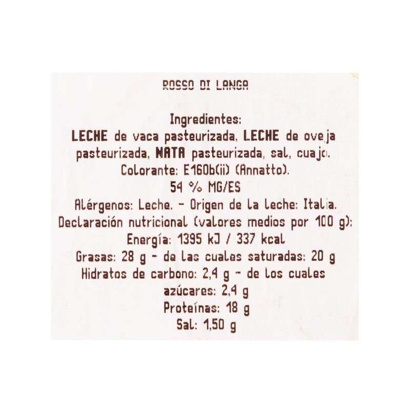 Queso Rosso di Langa Alta Langa 