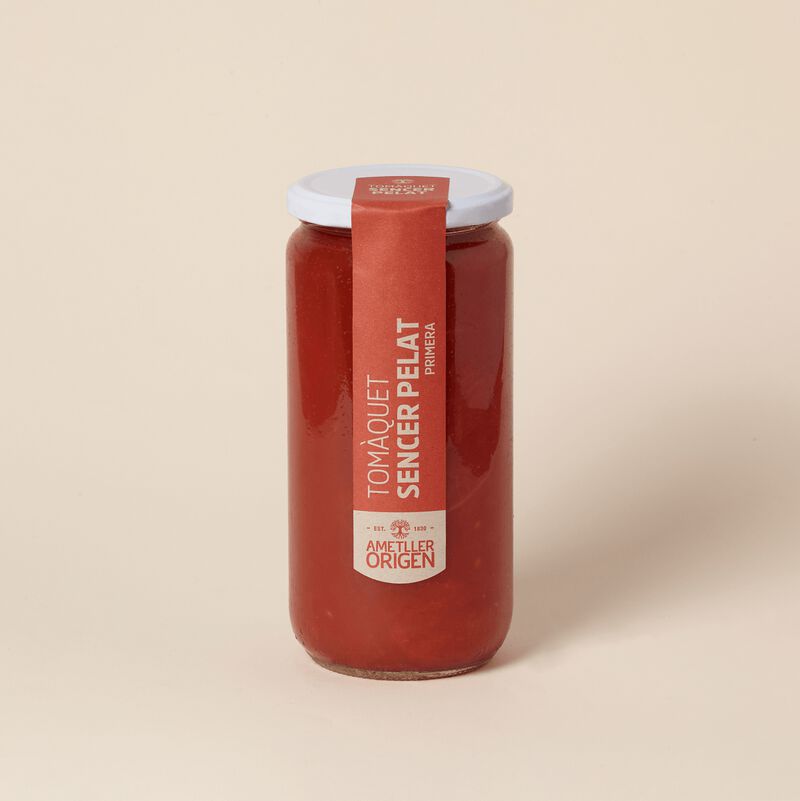 Tomate entero pelado Ametller Origen 400 g 