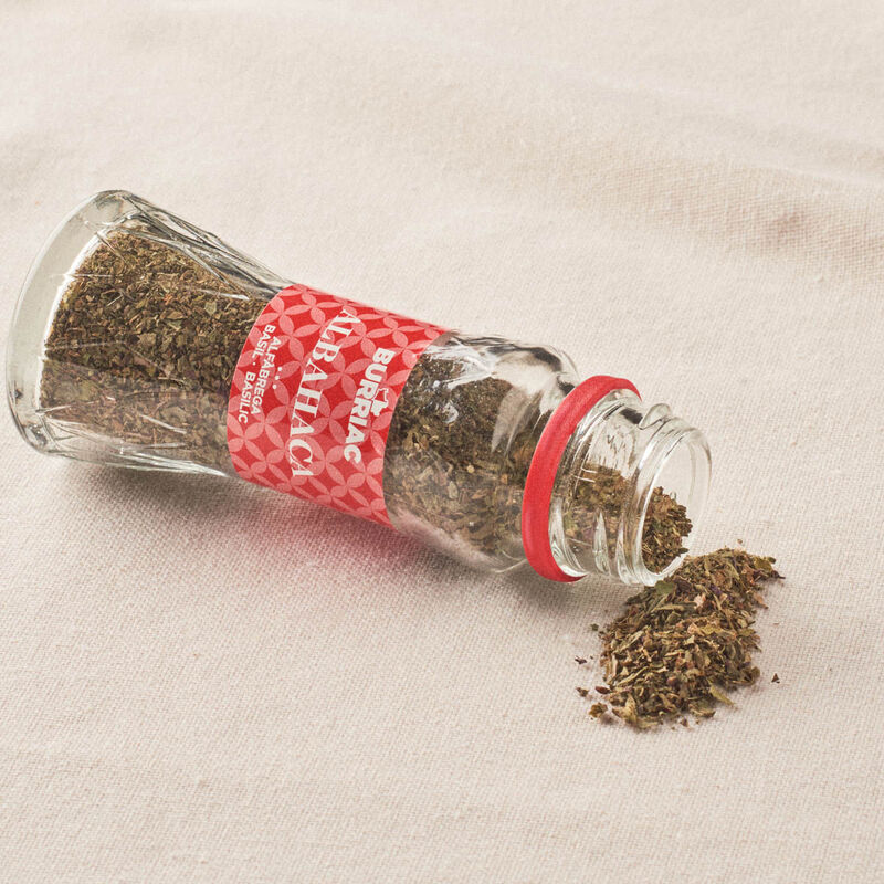 Saler d'alfàbrega en fulles Burriac 10g 