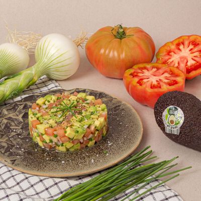Lote Tartar tomate y aguacate 