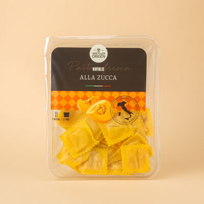 Ravioli de calabaza 