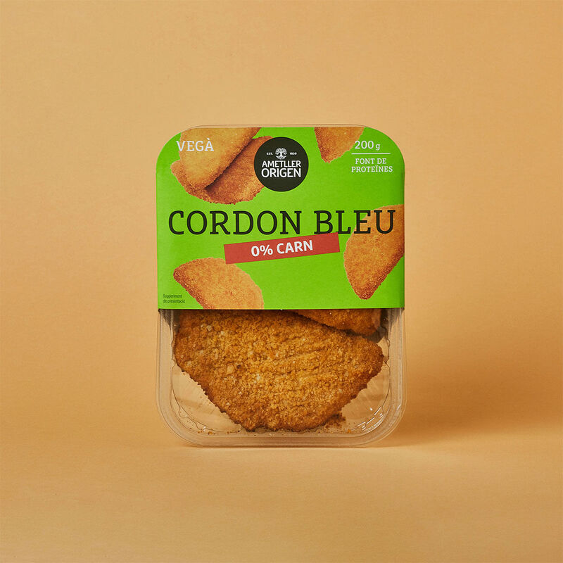 Cordon bleu vegà Ametller Origen 100g - 2u. 