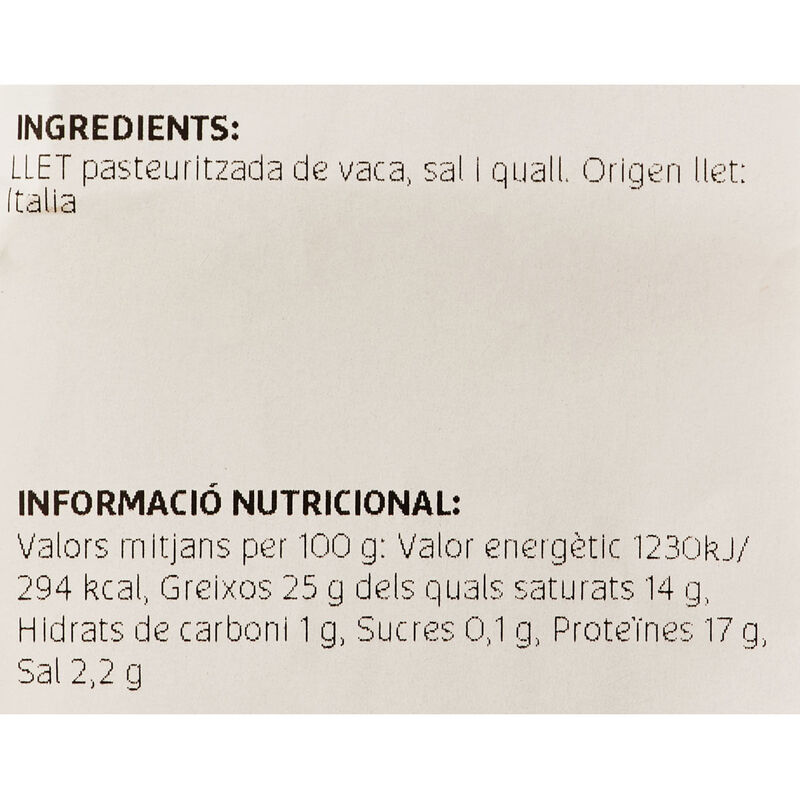 Formatge Taleggio Fermier Dop Casearia Carpenedo 