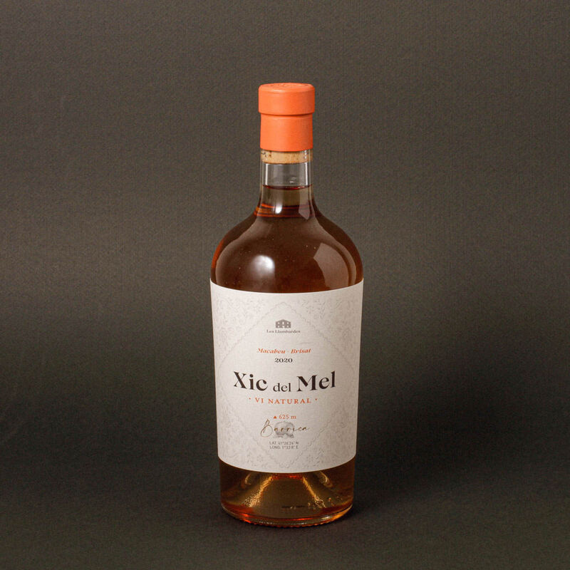 Vino blanco Natural Macabeo Brisat Xic del Mel 75cl 