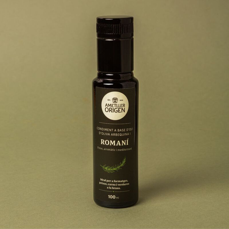 Oli d'oliva amb romaní Ametller Origen 100ml 