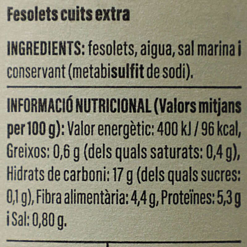 Alubias Ametller origen 360g 
