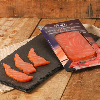 Filet de salmó llescat Royal 50g 