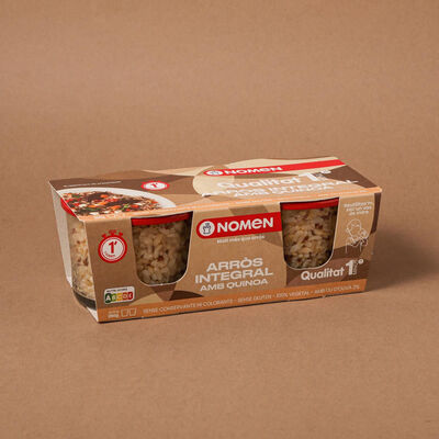 Arroz integral con quinoa Nomen 280 g 