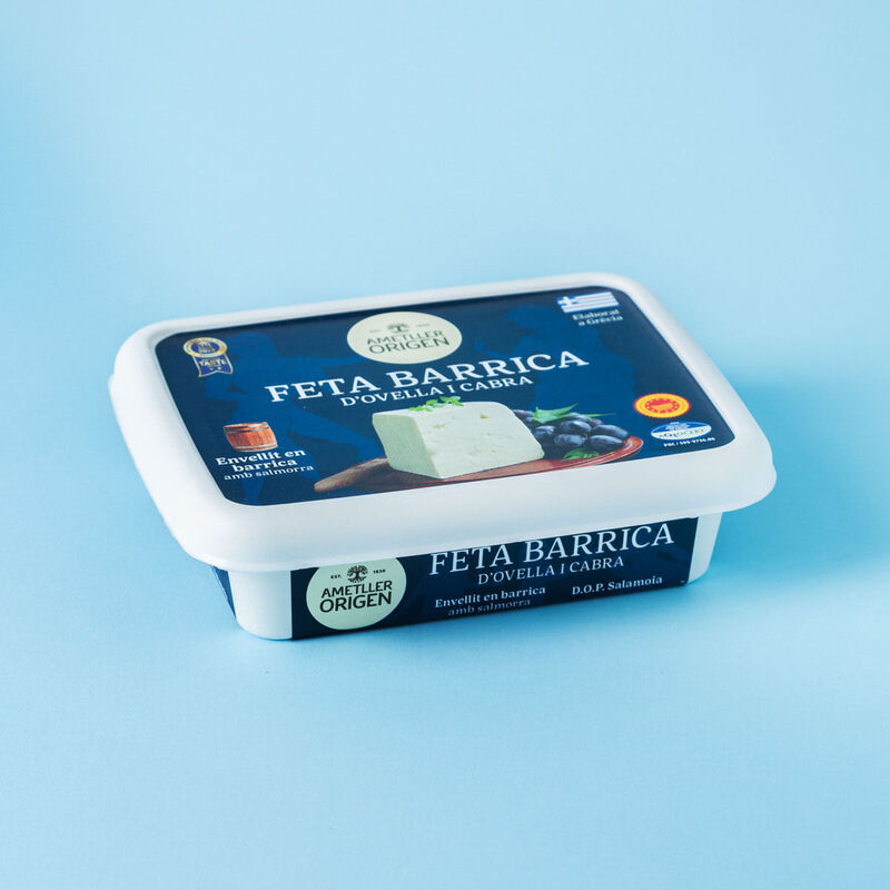 Feta envellida en bóta Ametller Origen 150g 