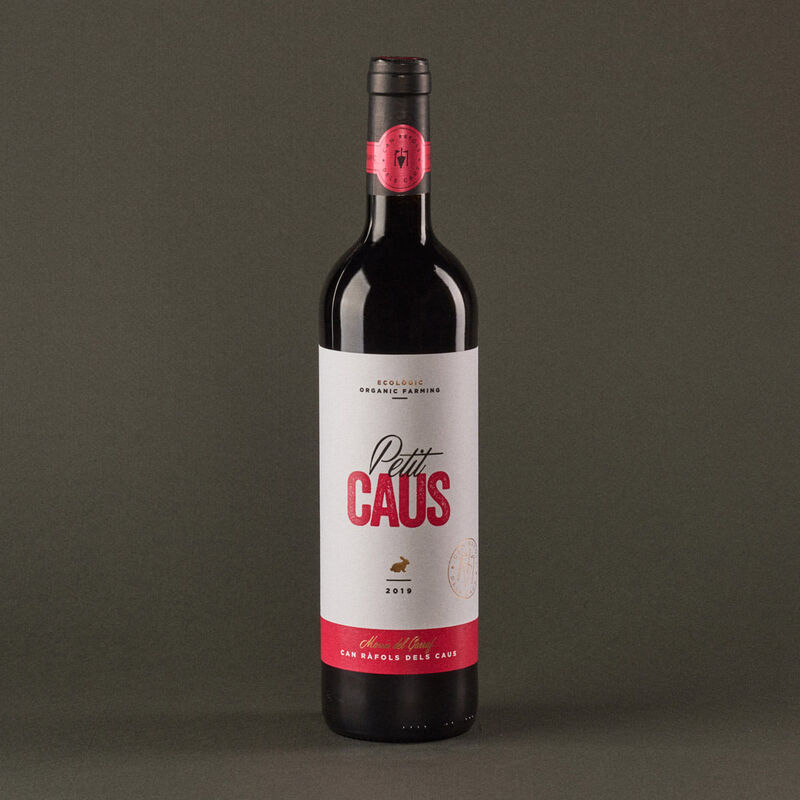 Vino tinto Petit Caus 75cl D.O Penedès 