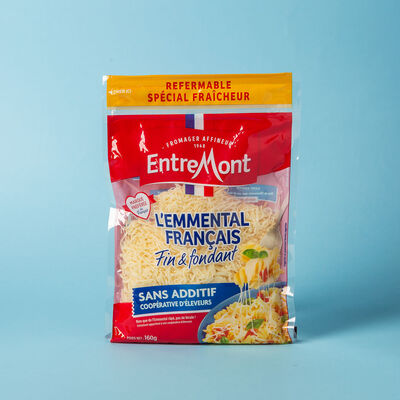 Formatge Emmental francès ratllat Entremont 160g 