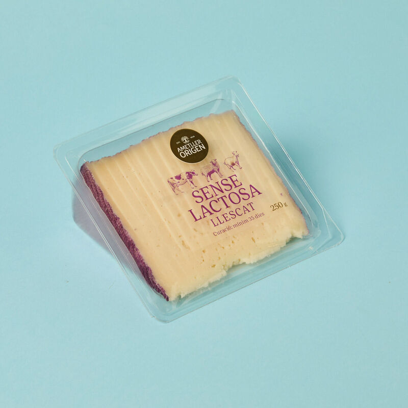 Queso cuña sin lactosa Ametller Origen 250g