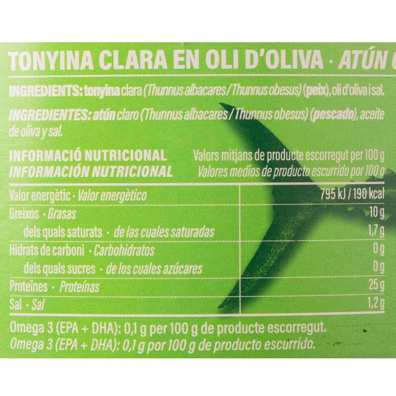 Atún claro en aceite de oliva Ametller Origen 650g