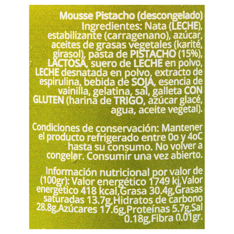 Mousse de pistachos Cuvo 120g 