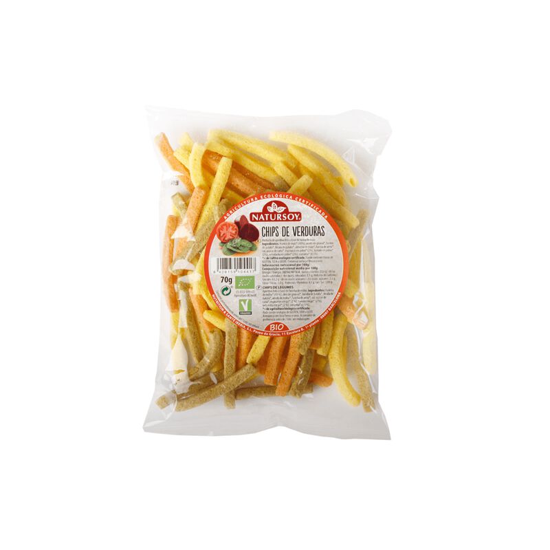 Chips de verduras Natursoy 70g 