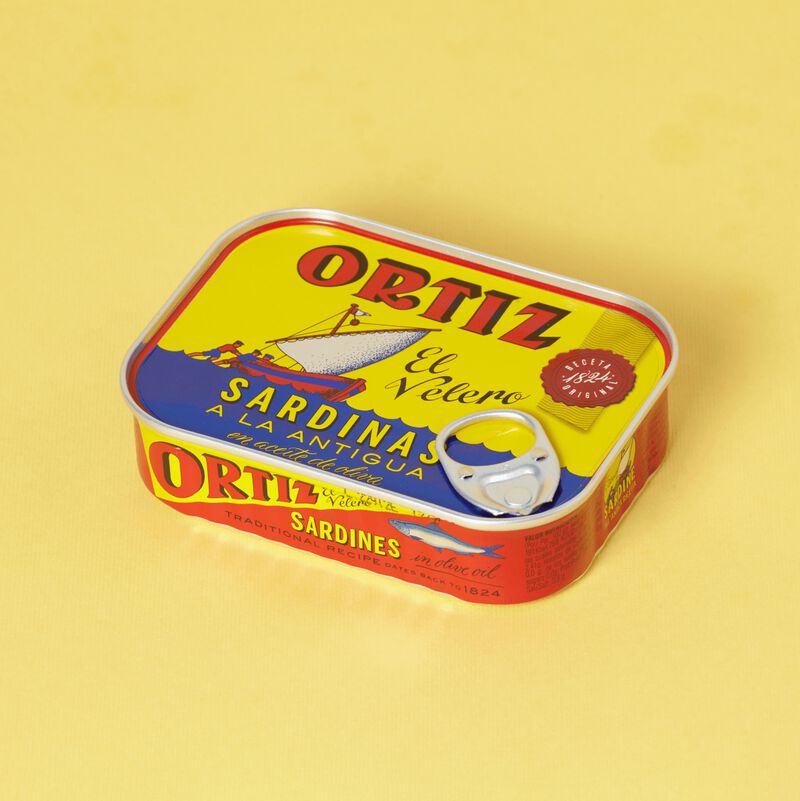 Sardinas a la antigua Ortiz 100g