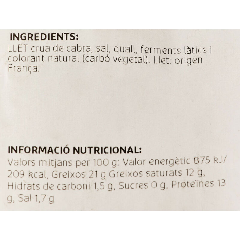 Quesos Colette Cendré Bach 150g 