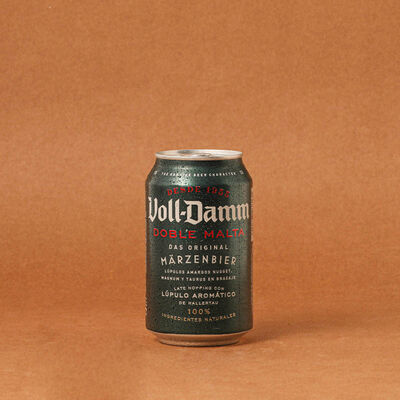Cervesa en llauna Voll DAMM 33cl 