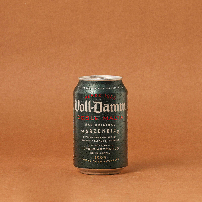 Cervesa en llauna Voll DAMM 33cl 