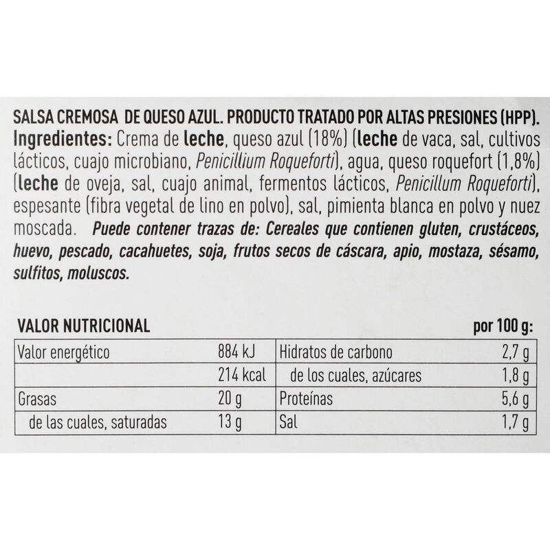 Salsa roquefort Gourmand and Guiard 150g