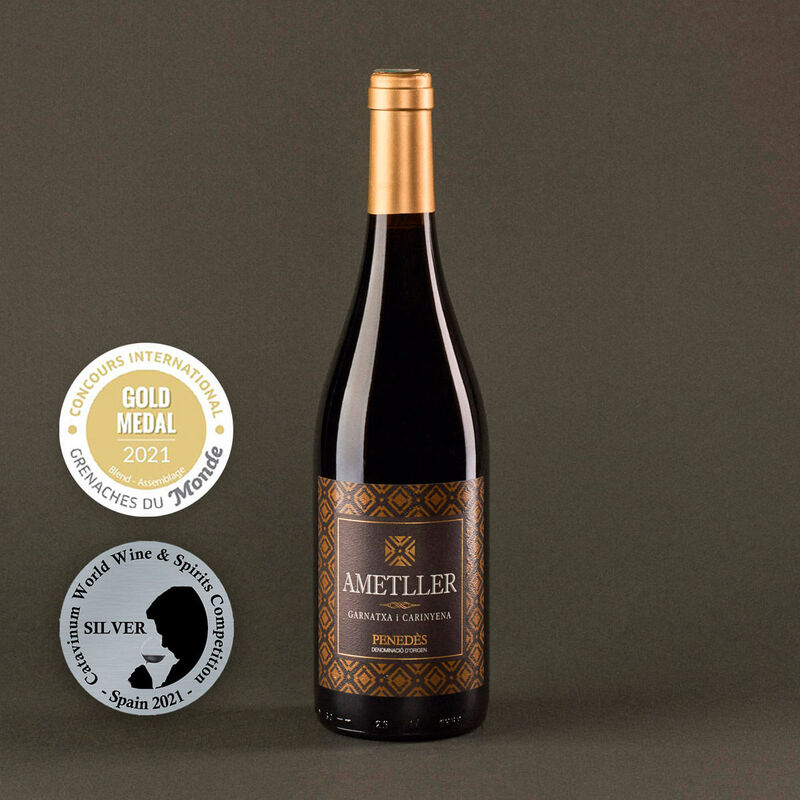 Vino tinto g. carinyena Ametller 75cl D.O Penedès 