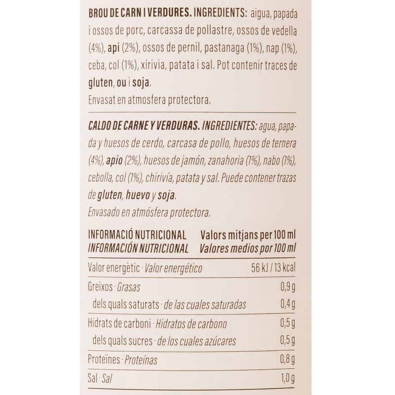 Brou d'escudella refrigerat Ametller Origen 1L 