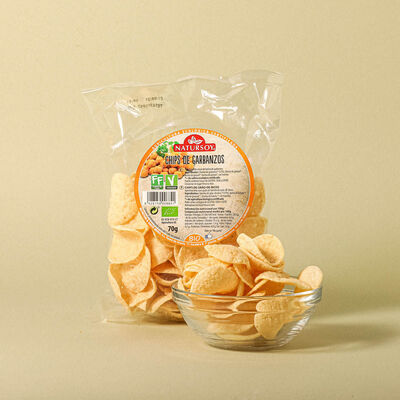 Chips de garbanzos Natursoy 70g 