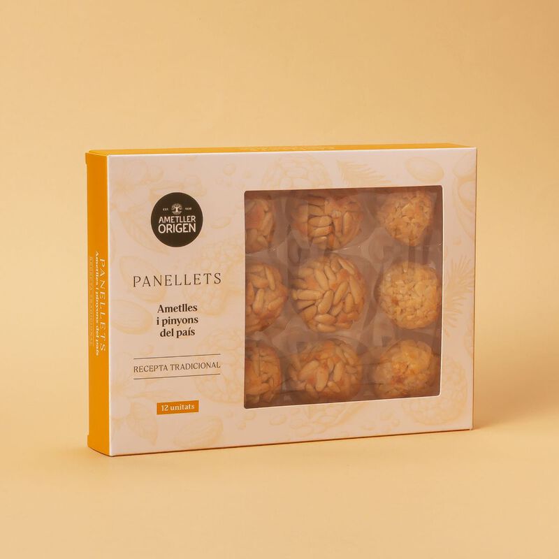 Panellets de pinyons i ametlles Ametller Origen 240g - 12u. 
