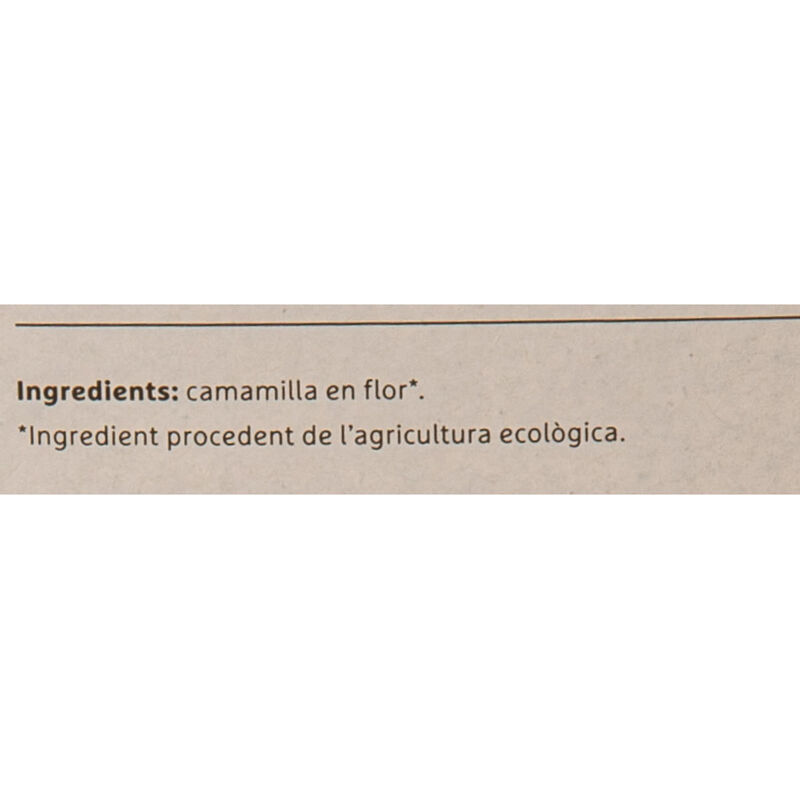 Infusión de flor de camamilla ecológica Ametller Origen 18g 