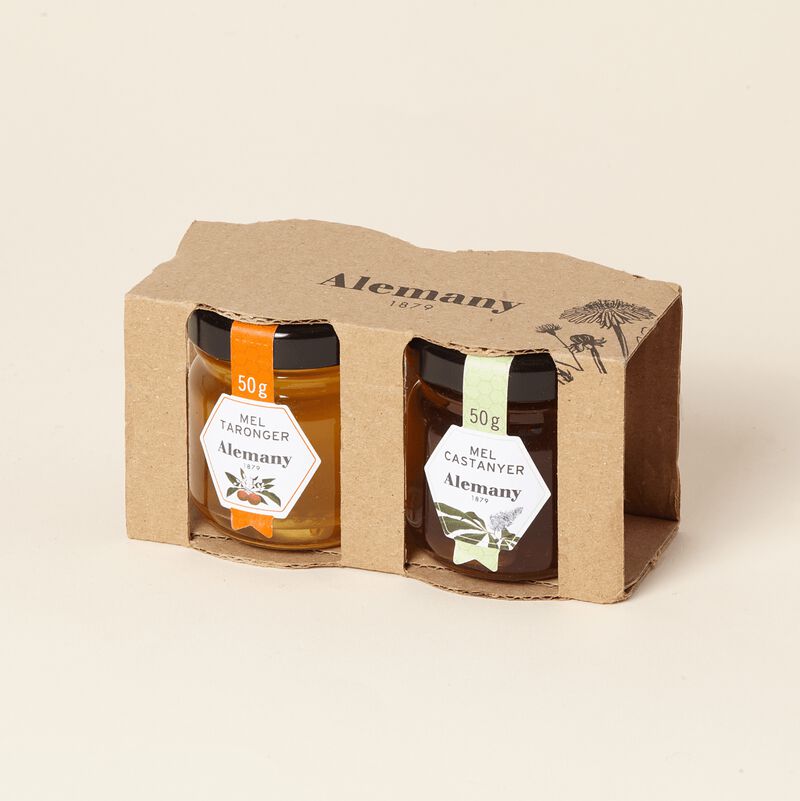 Dúo de miel Monofloral Alemany 50g - 2uds. 