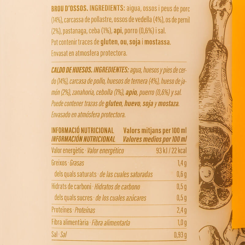 Caldo de huesos Ametller Origen 1l 