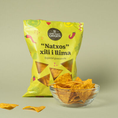 Nachos chip chile y limón Ametller Origen 150g 